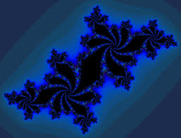 An example of a fractal known as the Julia set [47] for a ...