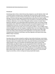 Bahasa kebangsaan ialah bahasa yang dapat memperlihatkan identiti nasional dan lambang bagi sesuatu bangsa atau negara. Pemodenan Dan Perancangan Bahasa Melayu