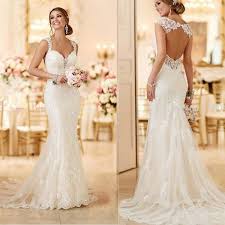 Buy V Neck Lace Sling Dress Maxi Dress Women Party Wedding Dress At Wish Shopping Made Mermaid Beach Wedding Dresses Wedding Dresses Lace Beach Wedding Gown