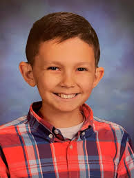 We made it to Little Rock!! We are here for Blaise's monthly check-in with  the clinical trial team at Arkansas Children's Hospital. Here's Blaise's  school picture just to show how handsome he