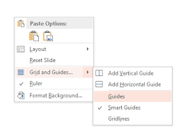 When you drag a guide, the distance to the center of the slide is shown next to the pointer. Powerpoint 2013 Smarter Guides Microsoft 365 Blog