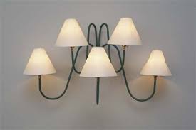 Five Branch Wall Sconce By Jean Royere Sconces Hanging Light Lamp Vintage Mid Century Lamps