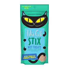 New code at 15k likes. Tiki Pets Cat Stix Tuna Mousse 6 Single Serve Pouches Protein Rich Treats 3oz 12 Pack Green Buy Online In El Salvador At Elsalvador Desertcart Com Productid 70960991