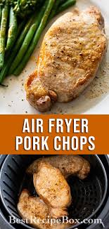 When the ninja foodi grill is preheated place the pork shoulder and basket inside of the grill insert the other end of the probe into its receiver in the ninja foodi grill and set the temperature to 200f when the pork shoulder reaches an internal temperature of 115f flip the meat so the fat side is up How To Make Air Fryer Pork Chops Juicy Super Easy Best Recipe Box