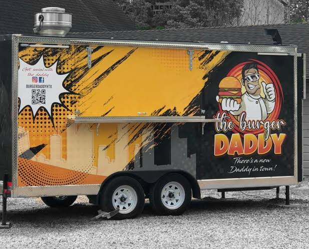 The Burger Daddy (Food Truck) — Hamburger restaurant food truck in Houston, Texas