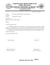 Contoh surat surat peminjaman tempat untuk seminar. Surat Peminjaman Tempat Mubes