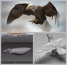 Watch 3d Artist Missset Create An American Bald Eagle Model In 3ds Max Maya Modeling 3d Modeling Tutorial Character Modeling