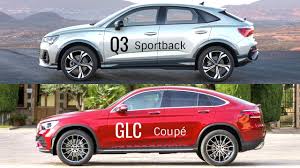 2020 Audi Q3 Sportback Vs Mercedes Glc Coupe Youtube