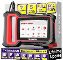THINKCAR Thinkscan Plus S7 Automotive Diagnostic Scan Tool OBD2 Scanner 7  Systems Free 5 Reset Services Automotive Scanner EOBD OBD Code Reader Auto  ...