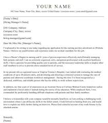 Sample phone interview thank you letter. Nursing Cover Letter 14 Best Sample Letters Examples