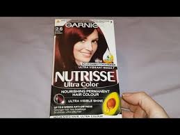 When it comes to sweet hair colors, you can't top chocolate brown hair.the best part is, with this warm, chocolatey hue, there are so many hair color options to choose from. Garnier Nutrisse Ultra Color 2 6 Dark Cherry Youtube