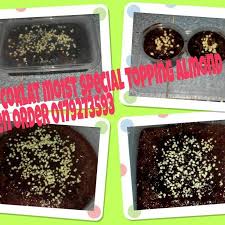 Jangan kata kek, kalau boleh semua benda nak letak topping coklat. Kek Coklat Moist Almond Coklat Homemade Home Facebook