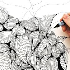 Organische Abstrakte Zeichnungen Von Helen Wells In Arbeit Abstract Drawings Abstract Line Art Abstract