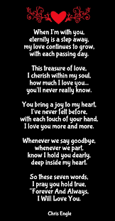 Until you came into my world, there was nothing but darkness and gloom. Making Love Poems