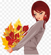 Maybe you would like to learn more about one of these? Golden Autumn Drawing Woman Beautiful Women Holding Flowers Painted Holidays Hand Png Pngwing