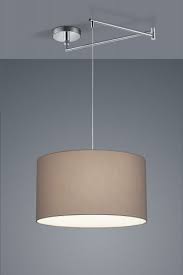 Helestra Certo Pendelleuchte Masse Durchmesser 45 X 25cm Hohe 180cm Material Chrom Schirm Farben Chintz Weiss Chintz A Pendelleuchte Haus Und Heim Lampen
