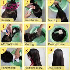 Seleonhair High Quality Middle Part Silky Straight Virgin Human Hair Front Lace 360 Full Lace Wig Free Shipping Wig Hairstyles Human Hair Wigs Real Hair Wigs