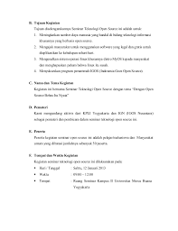 Maybe you would like to learn more about one of these? Contoh Proposal Seminar Open Source