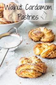 Walnut Cardamom Pastries Recipe Cardamom Recipe Fun Baking Recipes Pastry