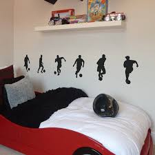 Check spelling or type a new query. 6 Piece Small Footballers Wall Sticker Set Football Bedroom Small Kids Room Children Room Boy