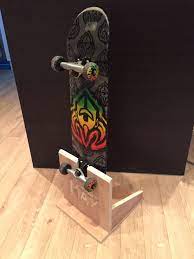 Personalised Skateboard Holder Skateboard Rack Skateboard Stand Skateboard Furniture Skateboard Rack Skateboard Storage