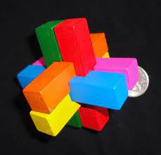 Hyperboloid burr with either 6 or 7 pieces. How To Solve This 3d Wooden Puzzle Which Becomes An Interlocking Cross Puzzling Stack Exchange