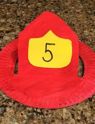 Firefighter Hat Craft Fire Safety Crafts Fire Safety Preschool Crafts Firefighter Crafts