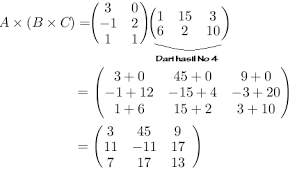 Materi kuliah matriks halaman 1 matriks. Belajar Matematika Online Perkalian Matriks