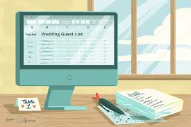7 Free Wedding Guest List Templates And Managers