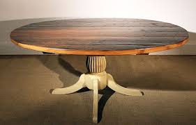 Cottage Home Reclaimed Barn Wood Furniture Wood Dining Table Decor Reclaimed Wood Round Dining Table Reclaimed Wood Dining Table
