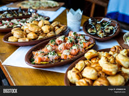 3 tier rolling cart kitchen island on wheels stainless steel utility serving trolley carts buffet table for party restaurant hot. Party Brunch Image Photo Free Trial Bigstock