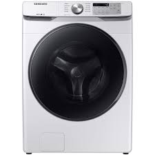 Jun 15, 2020 · the washing machine door will be locked when it detects water in the unit. Samsung 4 5 Cu Ft High Efficiency Stackable Steam Cycle Front Load Washer White Energy Star In The Front Load Washers Department At Lowes Com