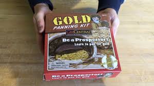Unboxing Kids Gold Panning Kit How To Video Geocentral Youtube