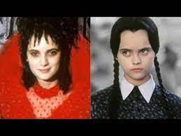 Lydia deetz and wednesday addams