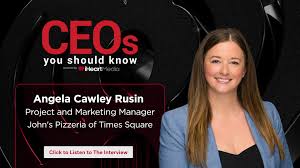 From waitress to marketing leader, Angela Cawley Rusin ...