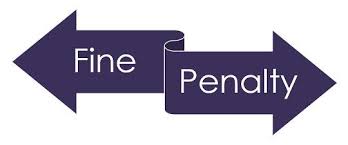 A punishment for breaking a law, rule, o.: Difference Between Fine And Penalty With Comparison Chart Key Differences
