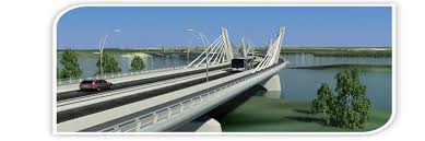 The kazungula bridge project is nearing completion the kazungula bridge is a 923 meter long bilateral initiative by zambia and botswana at the confluence of the zambezi and chobe rivers. Das Us 259 3m Kazungula Bridge Projekt In Sambia Hat Begonnen