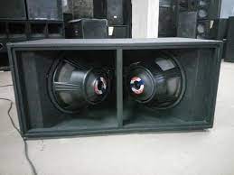 Screech Proof Black Paint Dual 18 Lf 7 Bass Fully Louded Speaker Cabinet Rs 34000 Piece Id 16703629933