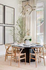 Pin By Rue Magazine On Home Indoor Dining Room Inspiration Dining Room Decor Black Dining Room