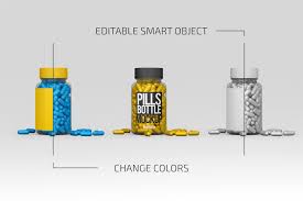 Download Clear Pills Bottle Mockup Set Counrty4k