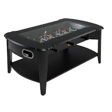 Berner Maxwell 2 In 1 Foosball Coffee Table Black Foosball Foosball Table Coffee Table