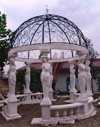 Marble Gazebos Outdoor Columns Greek Columns Roman Pillars Marble Pillar Italian Carving Gazebo Human Statue Columns Garden Gazebo Gazebo Greek Columns