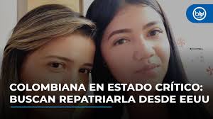 Colombiana quedó en coma tras accidente en EE.UU.: su familia pide ayuda  para repatriarla
