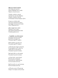 Colinde, colinde, colinde veniti langa. Maria Si Iosif Colinda