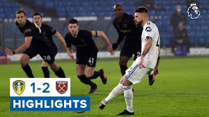 The match will be held behind closed doors at the london stadium. Highlights Leeds United 1 2 West Ham United Premier League Youtube