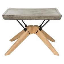 Reclaimed teak coffee table industrial outdoor tables seasonal living trading patio. Delartin Modern Concrete Square Coffee Table Dark Gray Safavieh Target