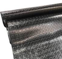 Circular Stud Round Button NR/SBR Rubber Sheet Rubber Flooring Roll Mat