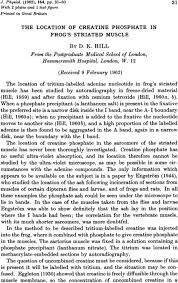 15 weeks until frog hill. The Location Of Creatine Phosphate In Frog S Striated Muscle Hill 1962 The Journal Of Physiology Wiley Online Library