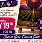 Wine Glass Sunset Paint Party
