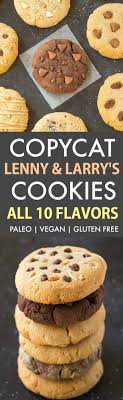 Copycat Lenny Larry S Complete Cookies 10 Flavors Recipe Complete Cookie Paleo Cookies Protein Powder Recipes